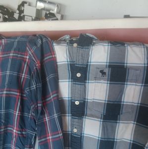 Abercrombie long sleeve button up